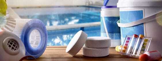 Pool Acid Wash This image shows Pool cleaning materials