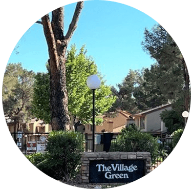 Green Valley North, Henderson, NV This image shows the gate of the village green.